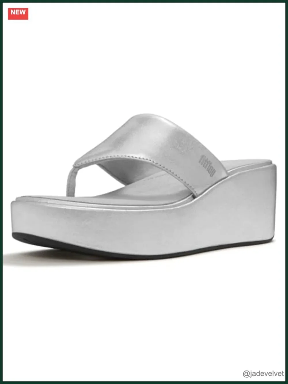 Platform Wedge Sandals with Slip-Resistant Rubber Sole